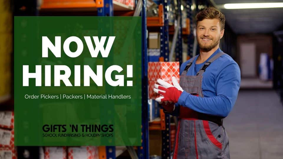 Now Hiring Order Pickers, Packers, and Material Handlers