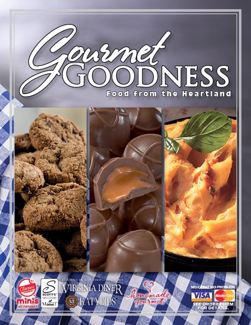 Gourmet Goodness - Food from the Heartland school fundraising brochure