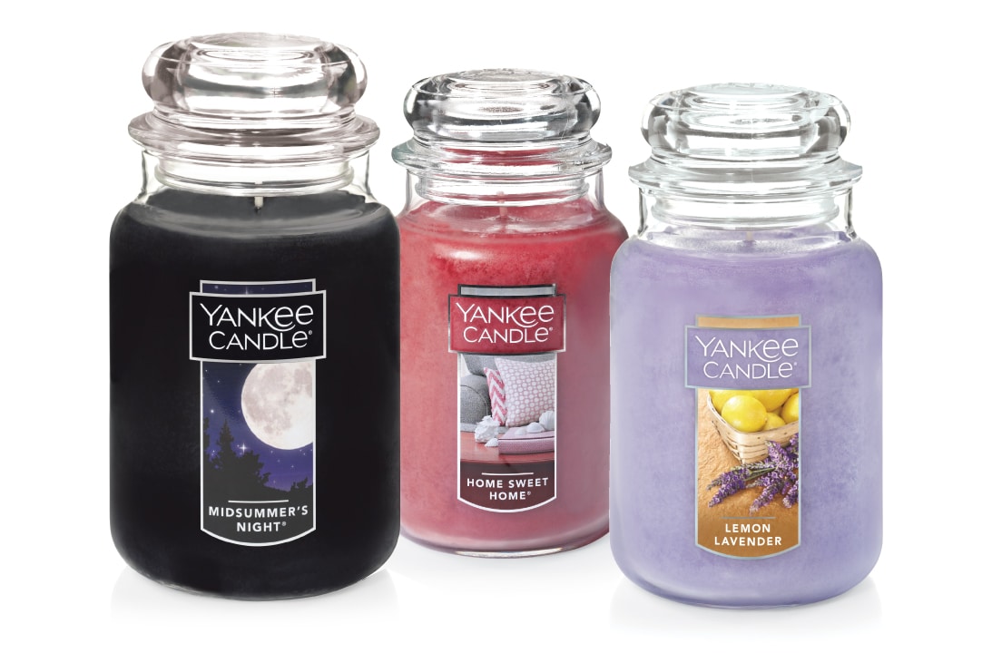 Yankee Candle Collage